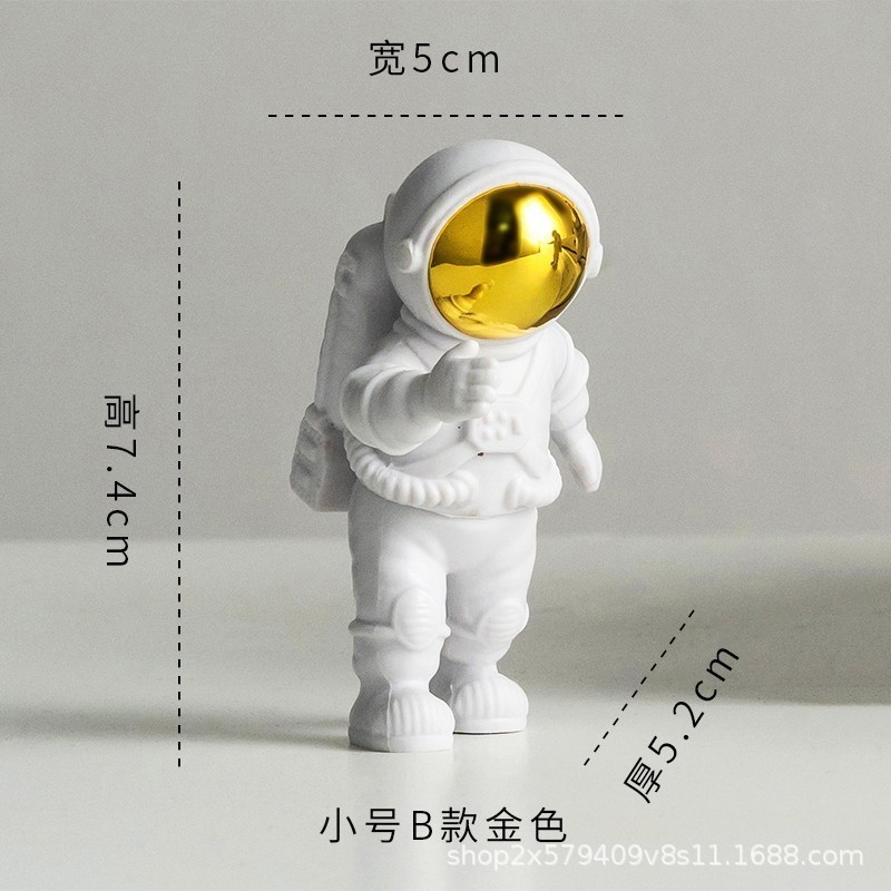 新しい宇宙飛行士の装飾品宇宙飛行士の装飾部屋の装飾デスク小さな家具工場卸売子供の日のギフト|undefined