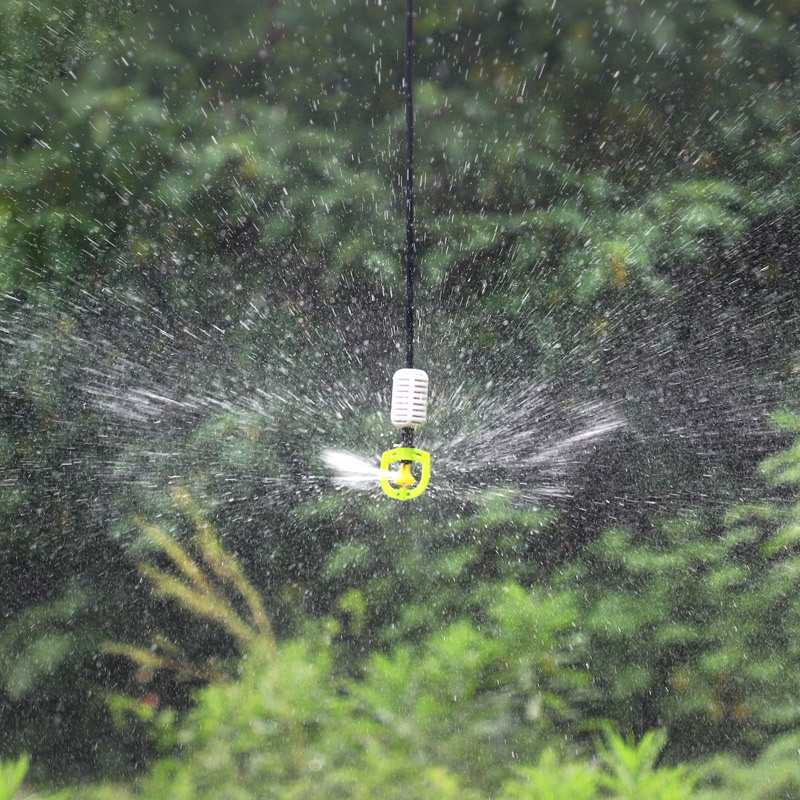 Shanghai boquilla de rociador a la distancia media de la boquilla de rociador colgada al revés en el jardín agrícola invernadero espacio verde público libre de impuestos