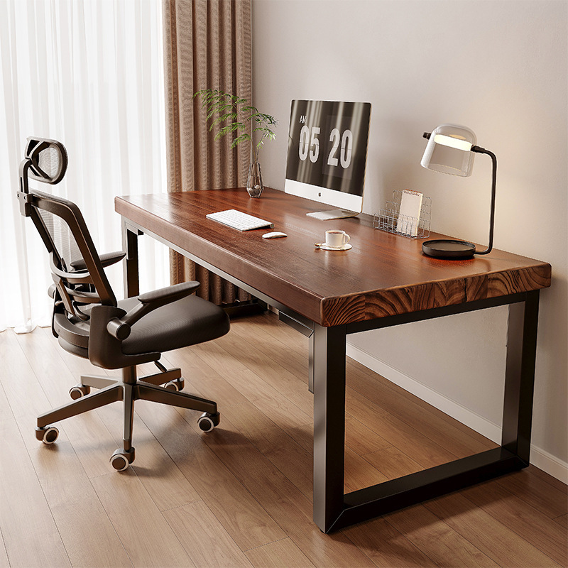 Mesa de computadora de madera maciza escritorio