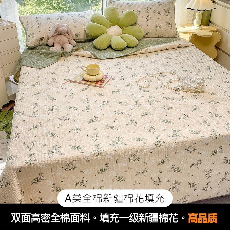 クラスA両面純綿ベッドカバー、内外新疆綿ベビー用、新綿畳ベッドシーツ、オールシーズン万能|undefined