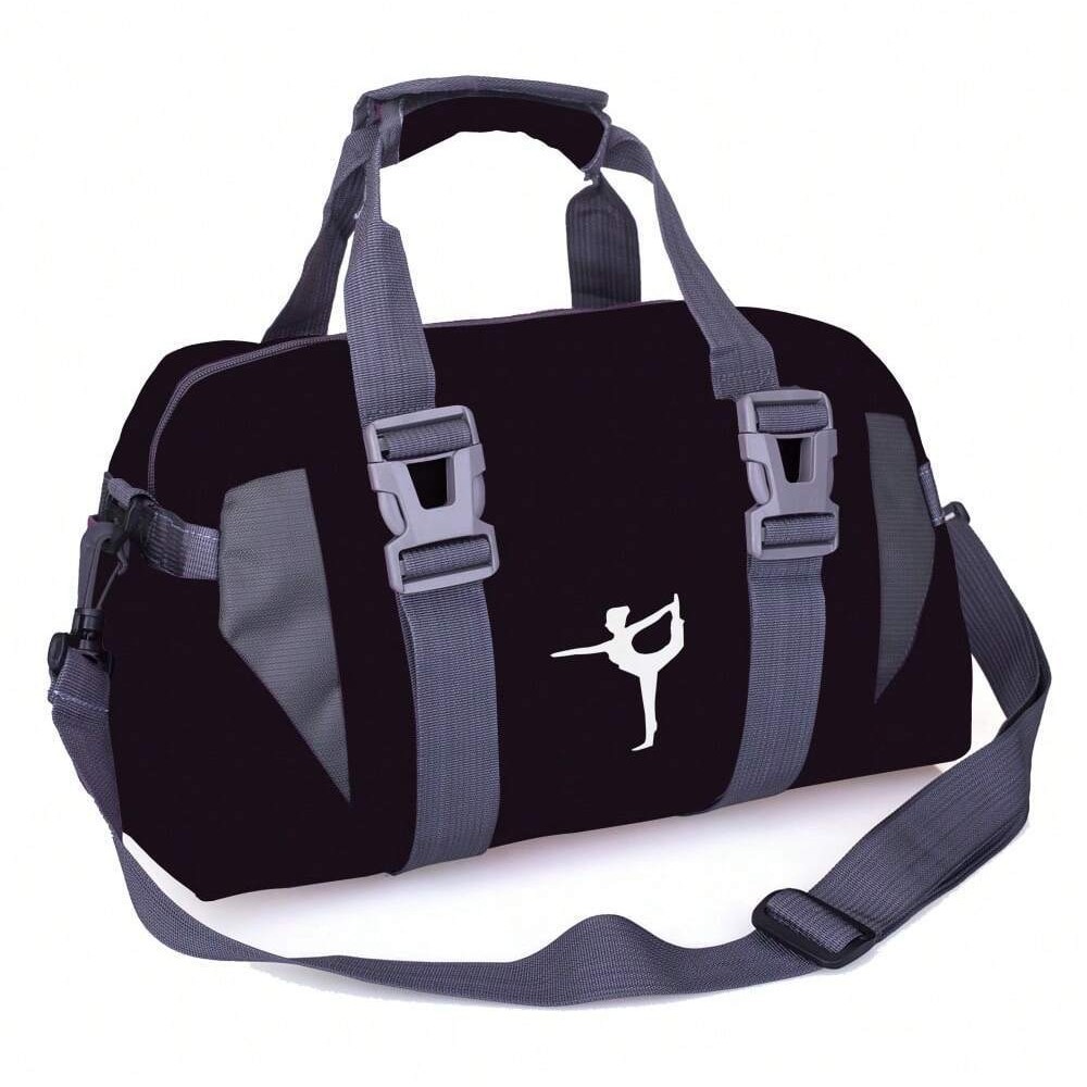Venta al por mayor logotipo impreso bolsa de yoga fitness hombres y mujeres bolsa de viaje bolsa de deporte crossbody bolso de hombro bolsa de equipaje portátil grande