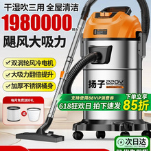 扬子工业吸尘器家用大吸力车用大功率保洁地毯装修美缝专用吸尘机