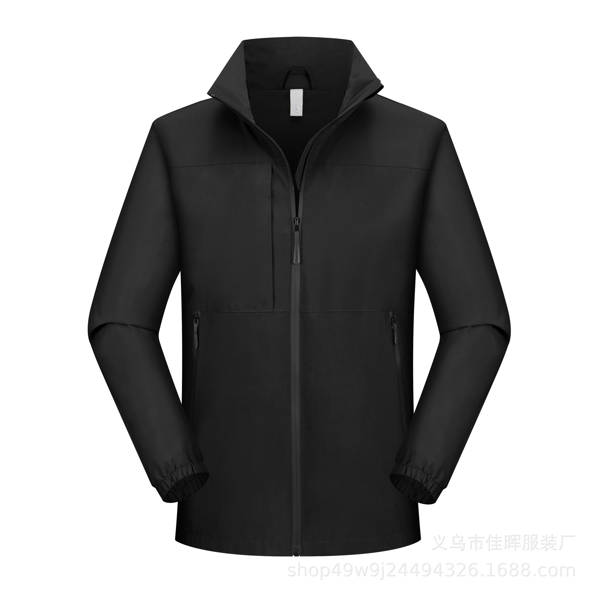 2024 nueva pareja transfronteriza moda juvenil vestir de asalto casual de negocios de cuello delgado chaqueta logotipo fijo