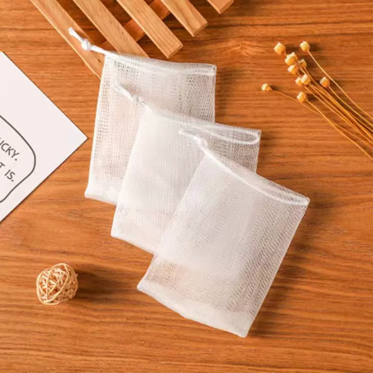 起泡网打泡网双层手工皂网香皂袋洁面网肥皂洗脸沐浴搓发泡网批发
