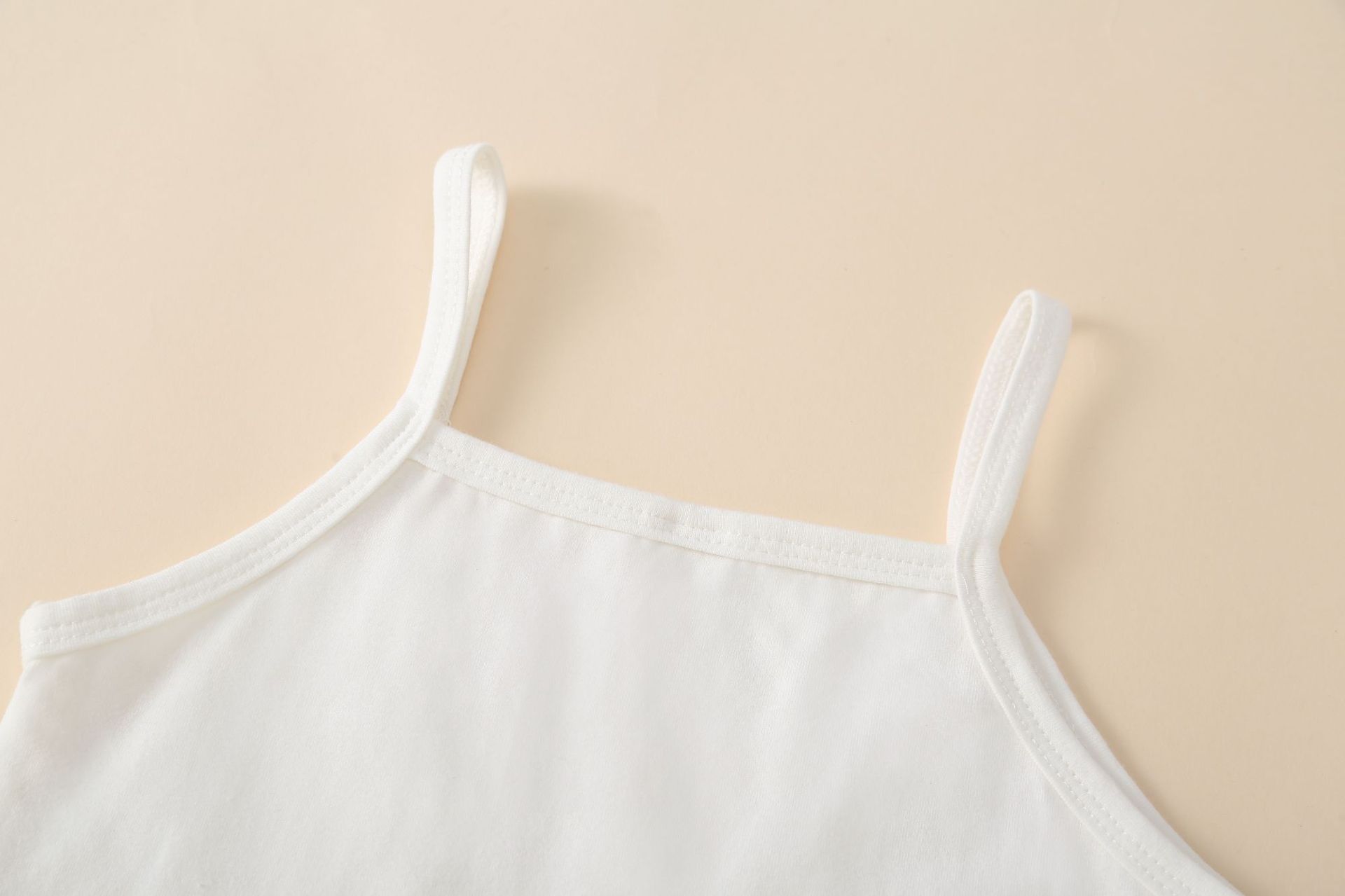 Summer, Spring Season Fashion Solid Color Button Cotton Girls Clothing Sets