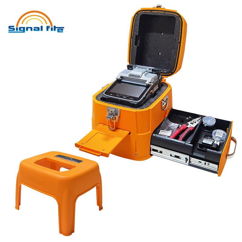 Signal Fireai-7C Foreign Trade Export Fiber Optic Fusion Splicer with Six Motors and Tool Box Signal Fireai-7C Foreign Trade Export Fiber Optic Fusion Splicer with Six Motors and Tool Box