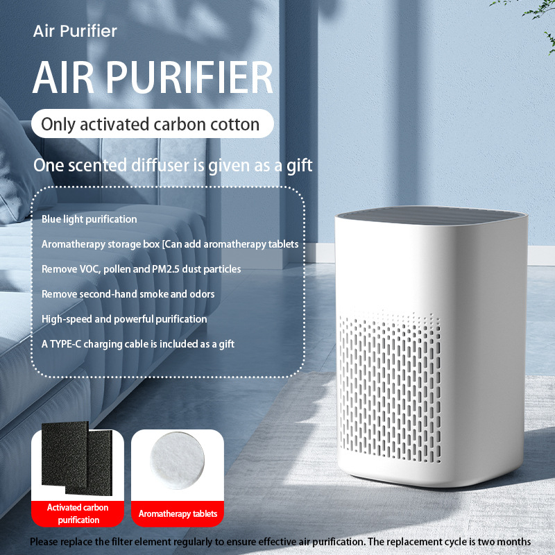 Air cleaner, aromatherapy, 6 size, English