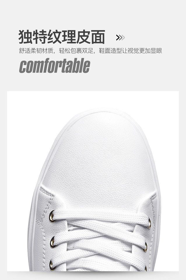 Giày sneaker nam da thật thoáng khí, đế bệt cổ thấp, dáng thời trang — FA2800 màu trắng, FA2800 màu đen, K2800 trắng, K2800 đen chi tiết 6