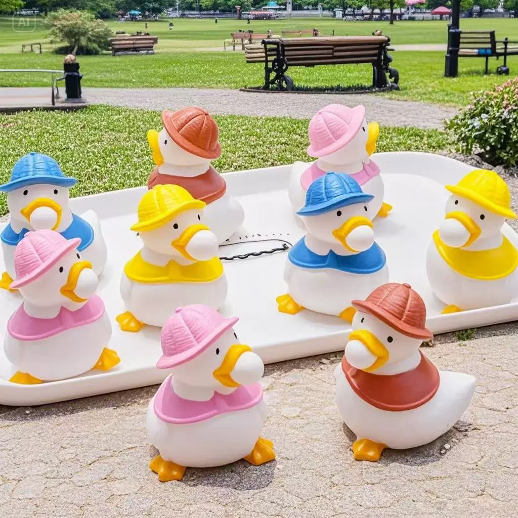 跨境新款爆款解压吐泡泡鸭子捏捏乐挤压吹泡泡慢回弹发泄玩具批发