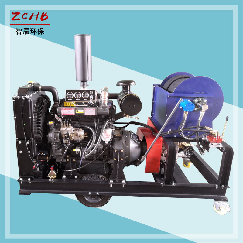 Large Flow Pipe Dredging Machine Ds-16130, Road-Type Dredging Equipment, Used for Municipal Engineering Construction Sites