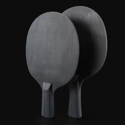Ebony Table Tennis Blade for Adults & Students—7-Ply Pure Wood Design, Ideal for Fast Attack, Looping, and Versatile Play