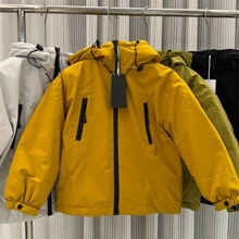 男童冬季羽绒服90绒三防2025新款中大儿童装加厚白鸭绒冲锋衣外套