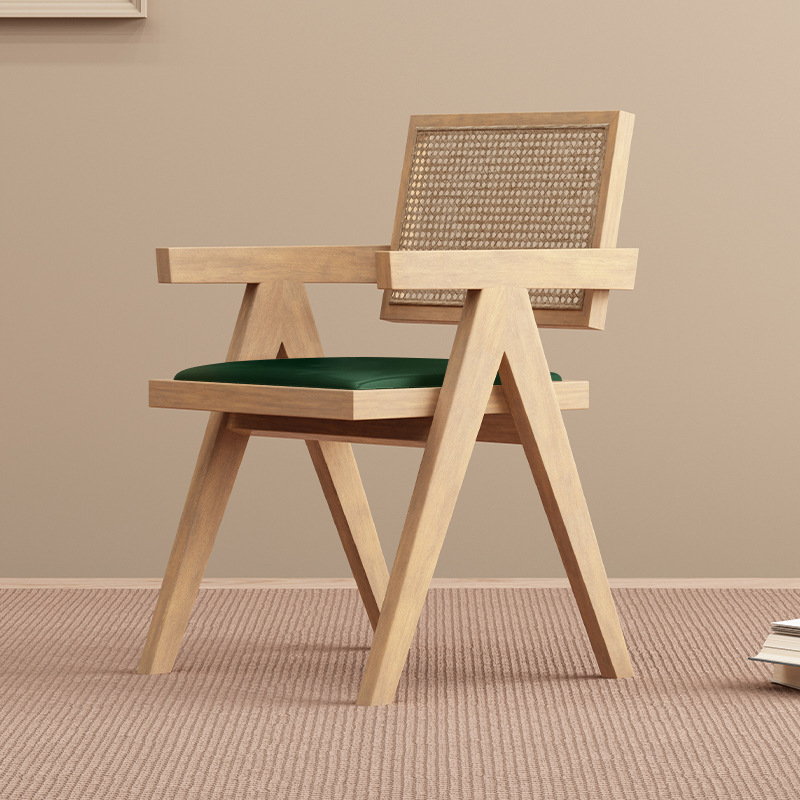 우드 컬러/그린 소프트 백 [두꺼워진 PU 시트 표면 업그레이드]