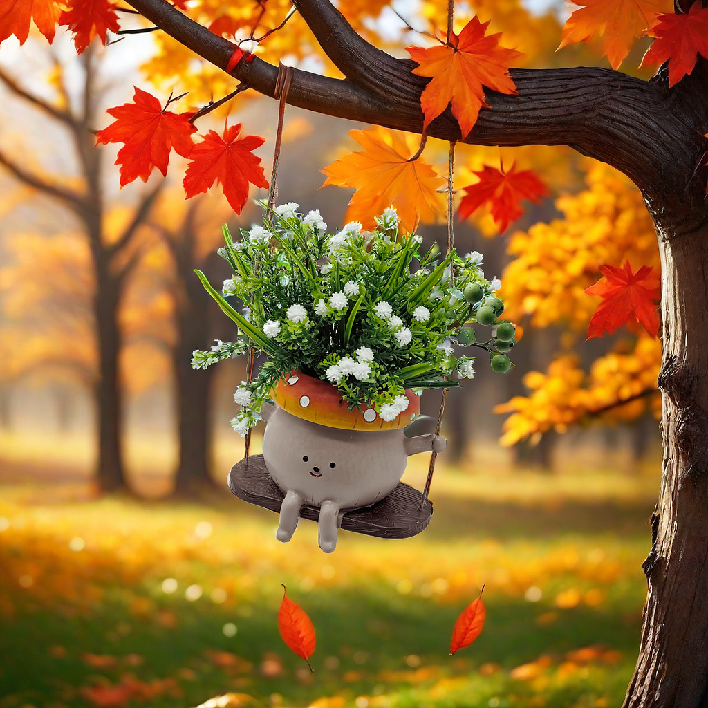 Transfronterizos nuevos bonitos y carnosos osciladores artesanías de macetas personales para el hogar decoración de jardín al aire libre