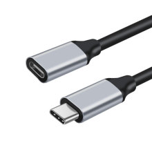 typec充电线公母延长线100W10gbps数据线延长线type-c视频一线通