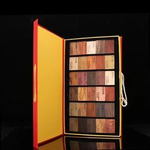 木牌子檀木原木标本30种一套4x6紫檀木料升级版无事牌