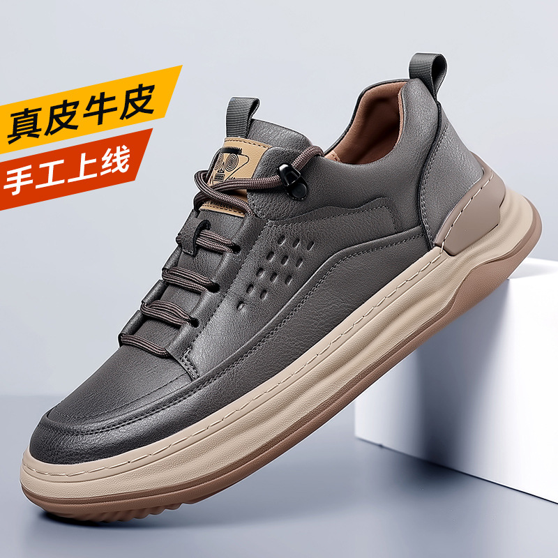 Zapatos de deporte de verano para hombre de tendencia de suela gruesa zapatos de hombre zapatos casuales transpirables de todo fósforo zapatos deportivos para hombre spot al por mayor