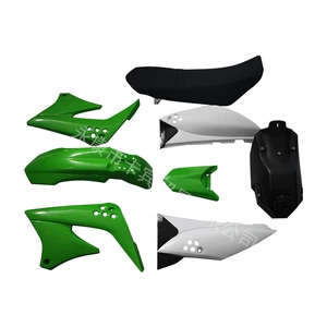 KLX150 Kawasaki 150 kross motosiklet yanacaq çəni yastığı plastik hissələri