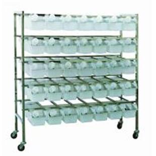 Stainless steel mouse rack complete set contains 35 cage box model: JV222-CM1-35