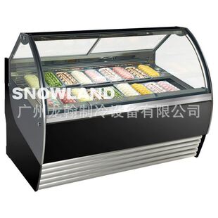冰淇淋柜冷风冰柜商用冷冻展示柜无霜玻璃透明冰淇淋展示柜-阿里巴巴