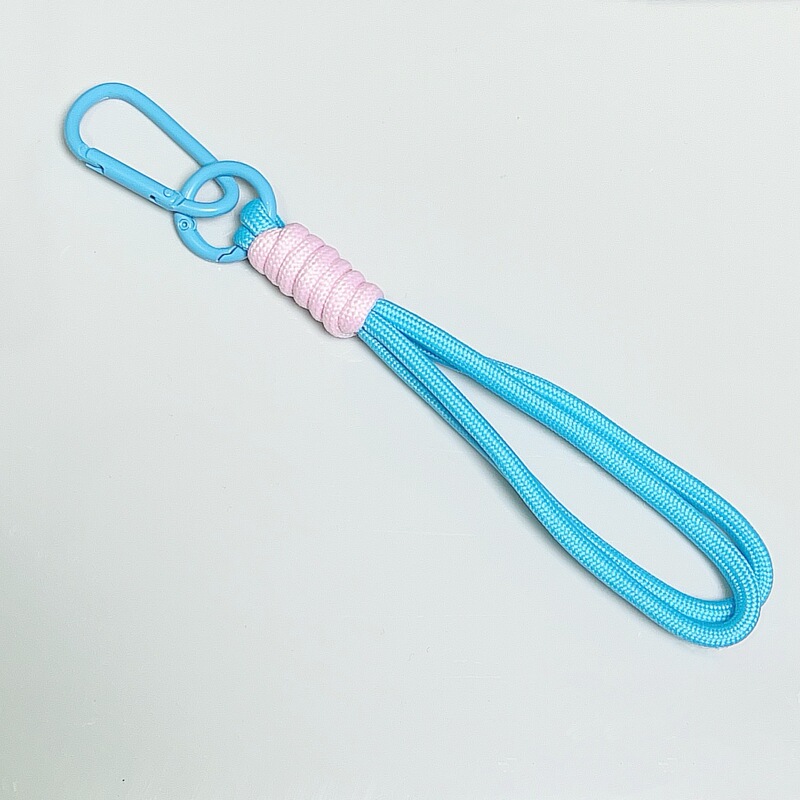 携帯電話のストラップのマカロンの色合わせのキーチェーンのキーチェーンは簡単で短いタイプのロープのキーチェーンのリングの装飾品の卸売りを掛けます。|undefined