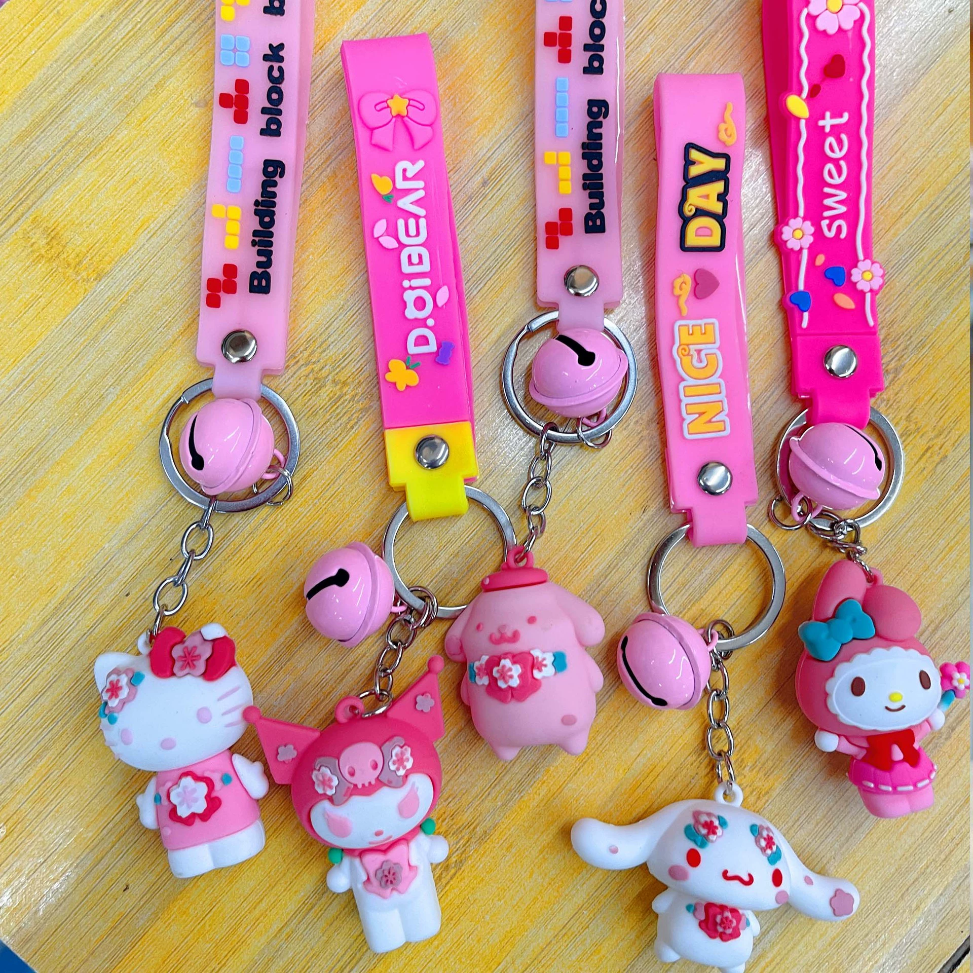 Small keychain, pendant, trend accessory, accessories for keys, DIY