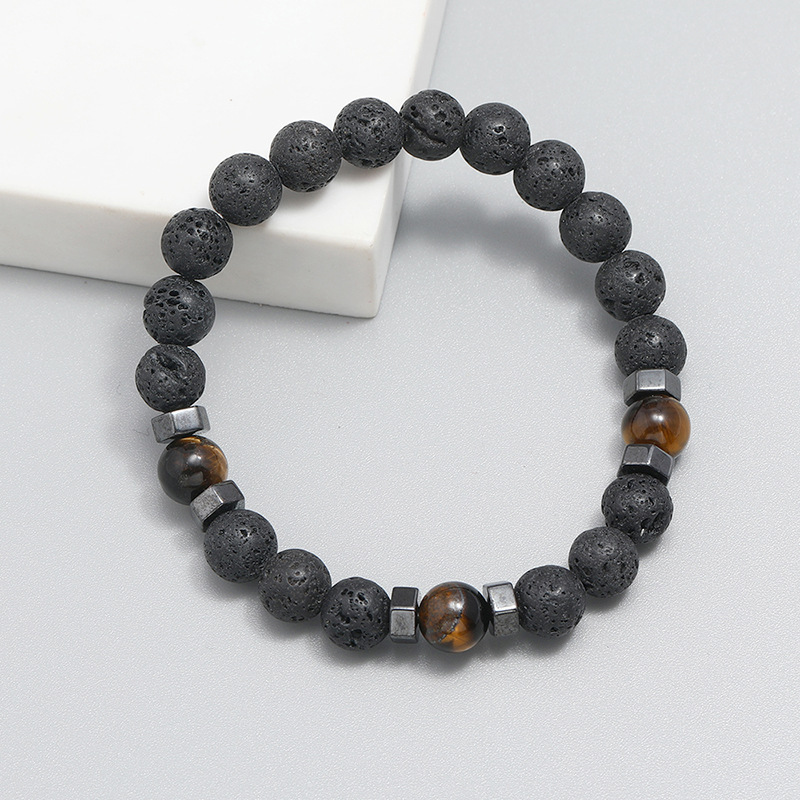 wholesale jewelry retro volcanic stone bracelet nihaojewelry