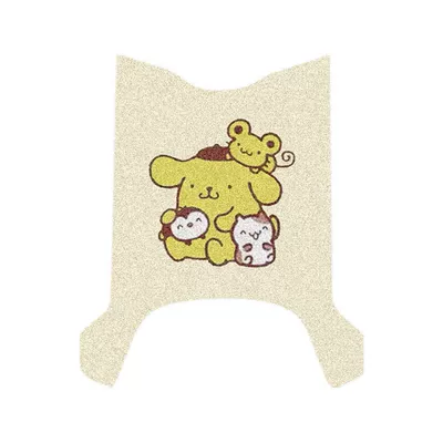 Resistant to Battery Vehicles, Yadi T35-M | Electric vehicle foot mat - yadi-t35-mh-pudding-dog