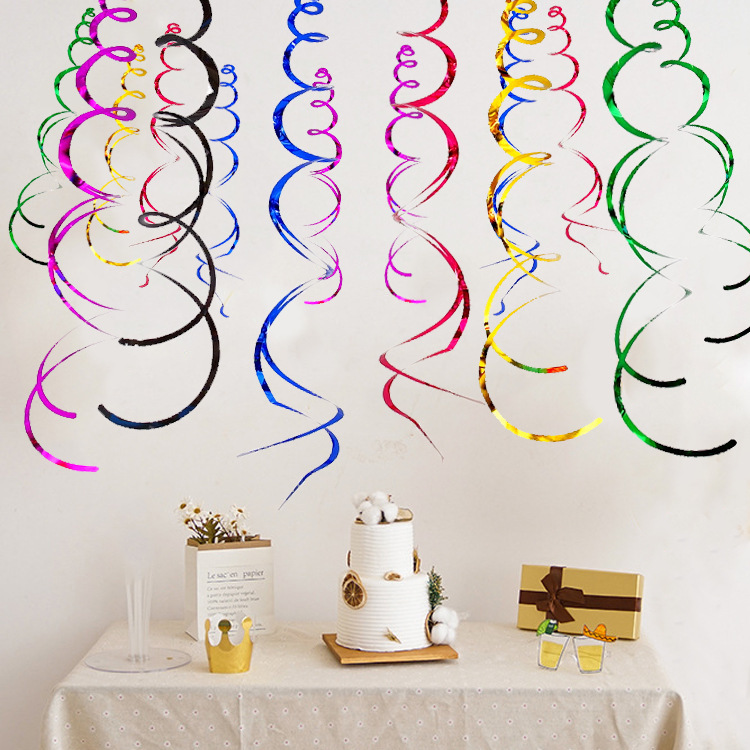 Holiday Birthday Christmas Decorations Spiral Pvc Hanging Ornaments Garland Window Corridor Ceiling Decorations Wholesale Holiday Birthday Christmas Decorations Spiral Pvc Hanging Ornaments Garland Window Corridor Ceiling Decorations Wholesale