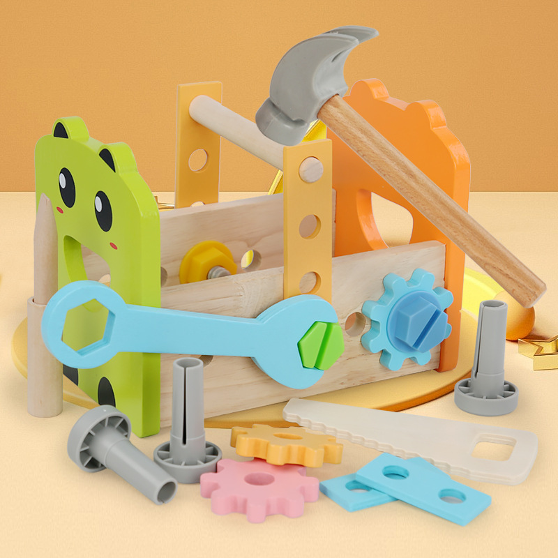 儿童工具箱修理拧螺丝玩具全套男孩益智组装木工玩具仿真维修工具