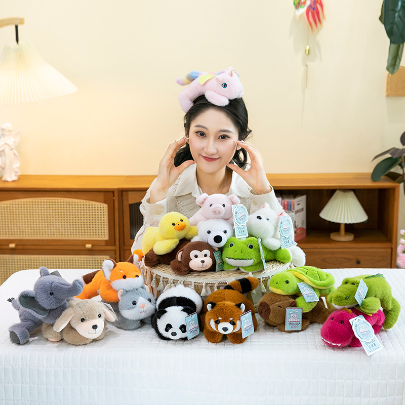 超かわいいパンダの手のひらぬいぐるみ子供の誕生日プレゼントカピバラウエストハイランドユニコーンアクティビティギフト|undefined