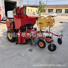 加重型大垄2行的马铃薯种植机 单垄的土豆洋芋起垄播种施肥覆膜机