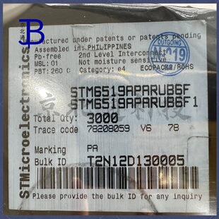STM6519APARUB6F �zӡ PA  UDFN-6�O��оƬ �ΰ��o���܏�λоƬ