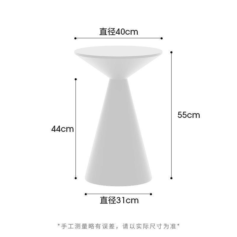 Fábrica directa de fábrica de crema de hierro forjado mesa de té sala de estar pequeña combinación de mesa de té simple mesa de té redonda image 10