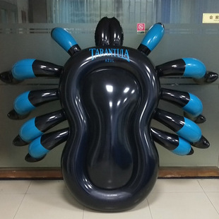 Europe and the United States hot-selling inflatable spider-man floating water floating bed inflatable animal simulation modeling water bed