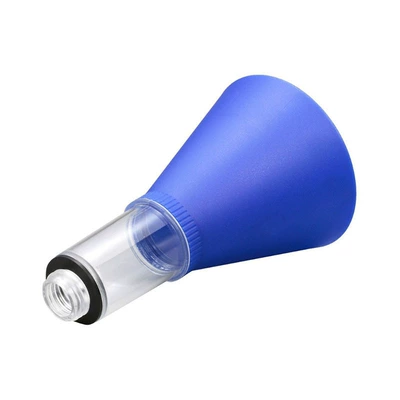Car Engine Oil Filling Funnel with Thread, Prevents Oil Spillage, Suitable for Toyota, Kia, Hyundai and Other Cars (Mühərrik alətləri) - engine-oil-filling-funnel-210210124-blue