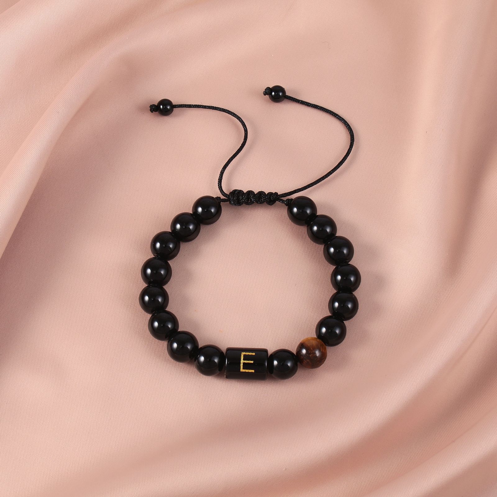 1 Piece Fashion Letter Glass Beaded Unisex Bracelets