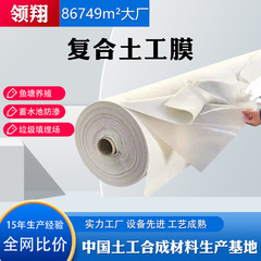 河道水利管理フィラメント複合ジオメンブレン二布一膜貯水池薯池防浸透防水一布一膜