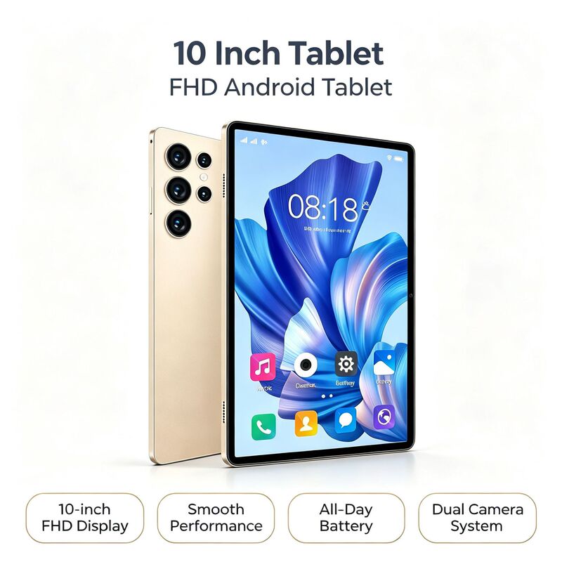 Cross-border bestseller 10inch Android tablet 5G full network smart Bluetooth dual SIM dual standby direct sale from the source factory