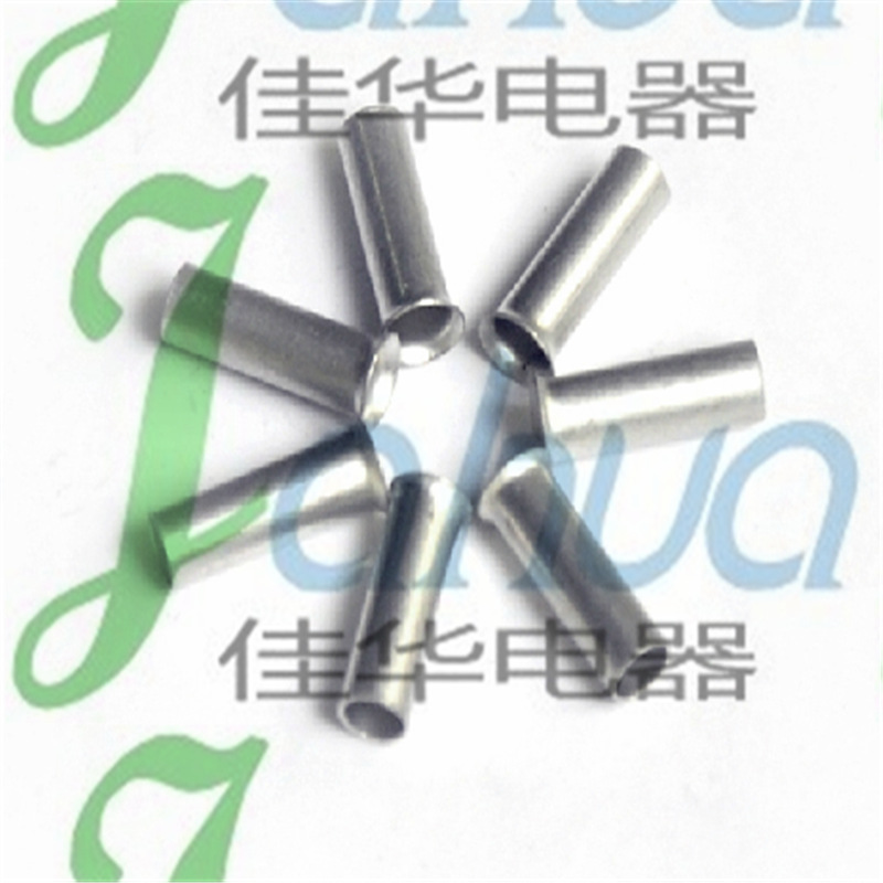 EN0508 管形裸端子 裸接线耳 冷压接线端子 黄铜