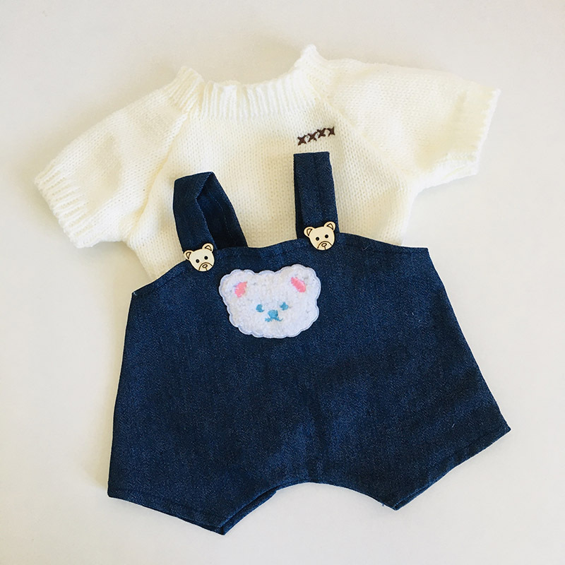 No. s Beier Lulu ropa 30cm conjunto oso muñeca ropa hecha a mano oso de peluche muñeca regalo para niñas