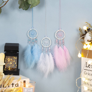 Dreamer Handmade Cross-Border Supply European and American Simple Dream Catcher Necklace Women's Simple Pendant Ins Trendy New Wholesale