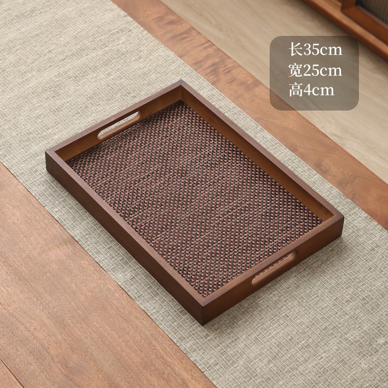 Walnut color handle 35*25*4+placemat
