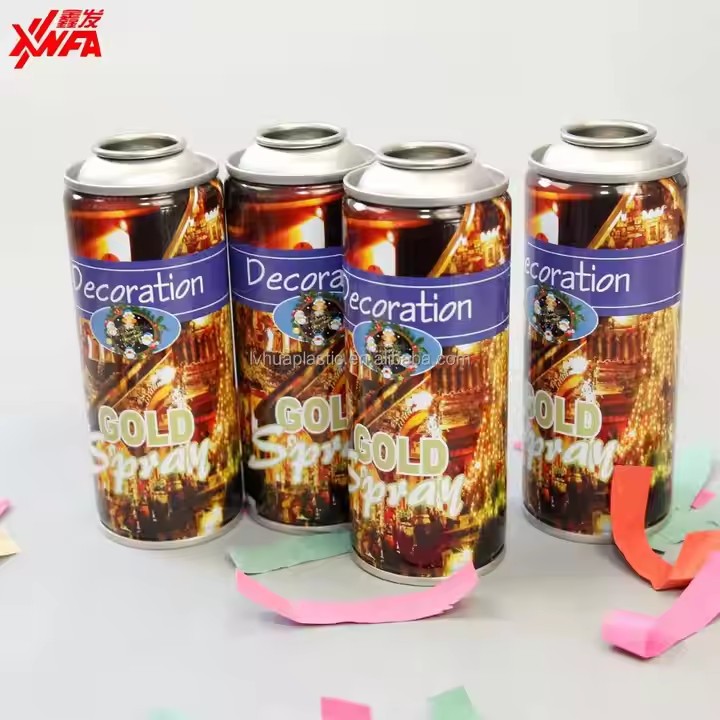 Aerosol de estaño personalizado 250ml spray de aerosol para el cabello spray de envasado de metal lata de estaño