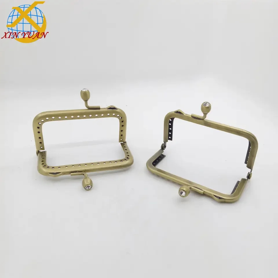 厂家批发针孔双圈零钱包铰，手袋铰，五金箱包铰，DIY零钱包五金