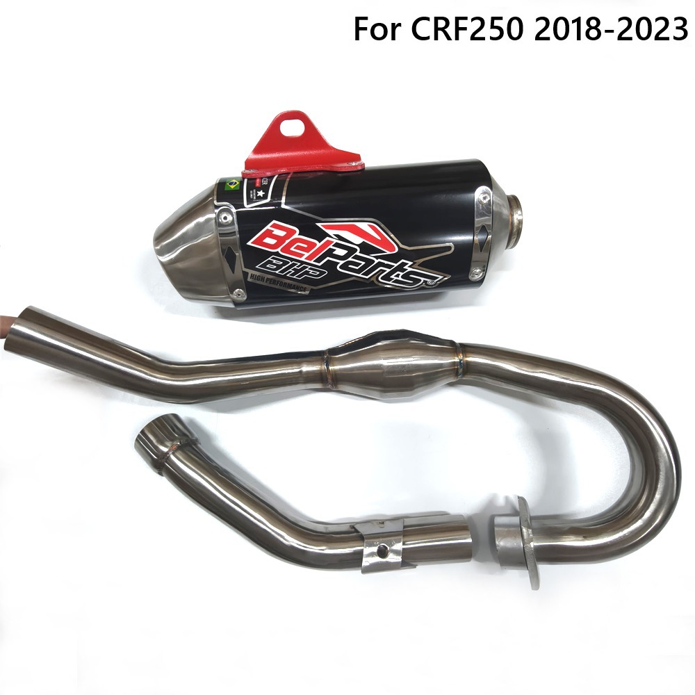 CRF250 | Motuoche Exhaust pipe - k1-crf250-fifth-generation-black