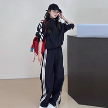 裤套装女装秋冬2025新款高级感休闲卫衣长袖外套运动长裤子两件套
