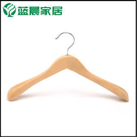 宽肩豪华木衣架家居木衣撑加厚加肩无痕酒店服装店西装实木挂衣架