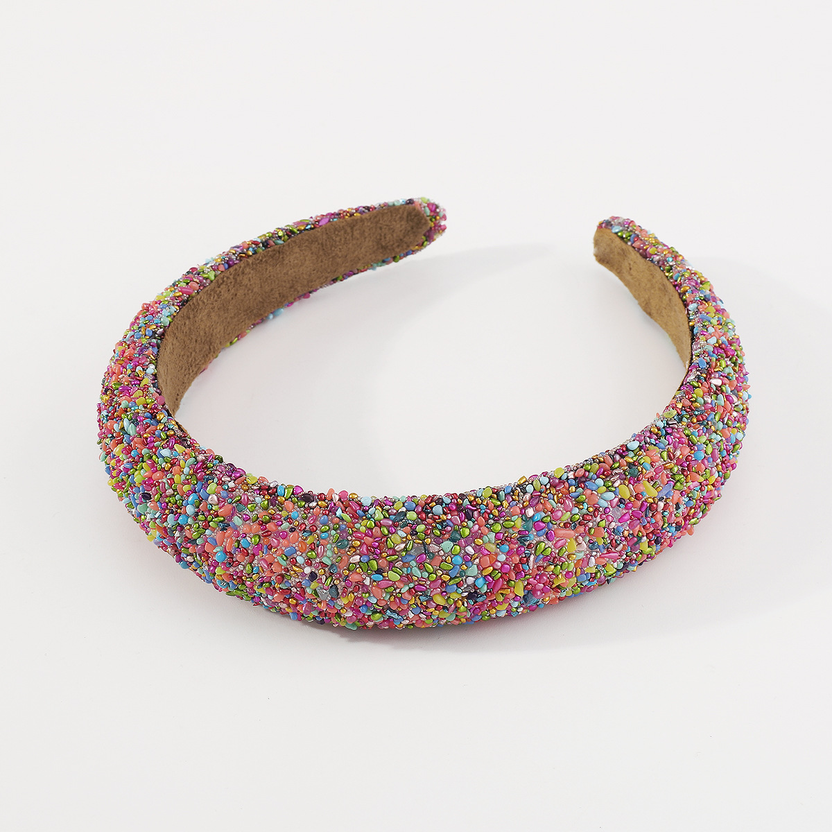 Sweet Style Sweet Solid Color Rhinestone Hair Band