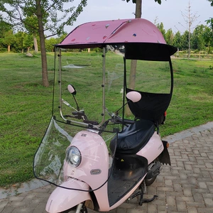 Electric vehicle canopy, electric bike sunshade, electric motorcycle sun and rain protection umbrella, new model car canopy umbrella
